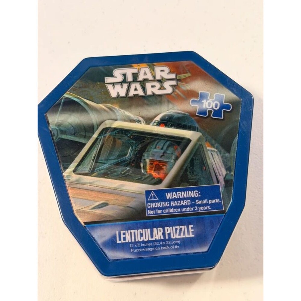 Star Wars Lenticular Puzzle- 3D Effect- 100 Piece- 12" x 9"- NEW Sealed